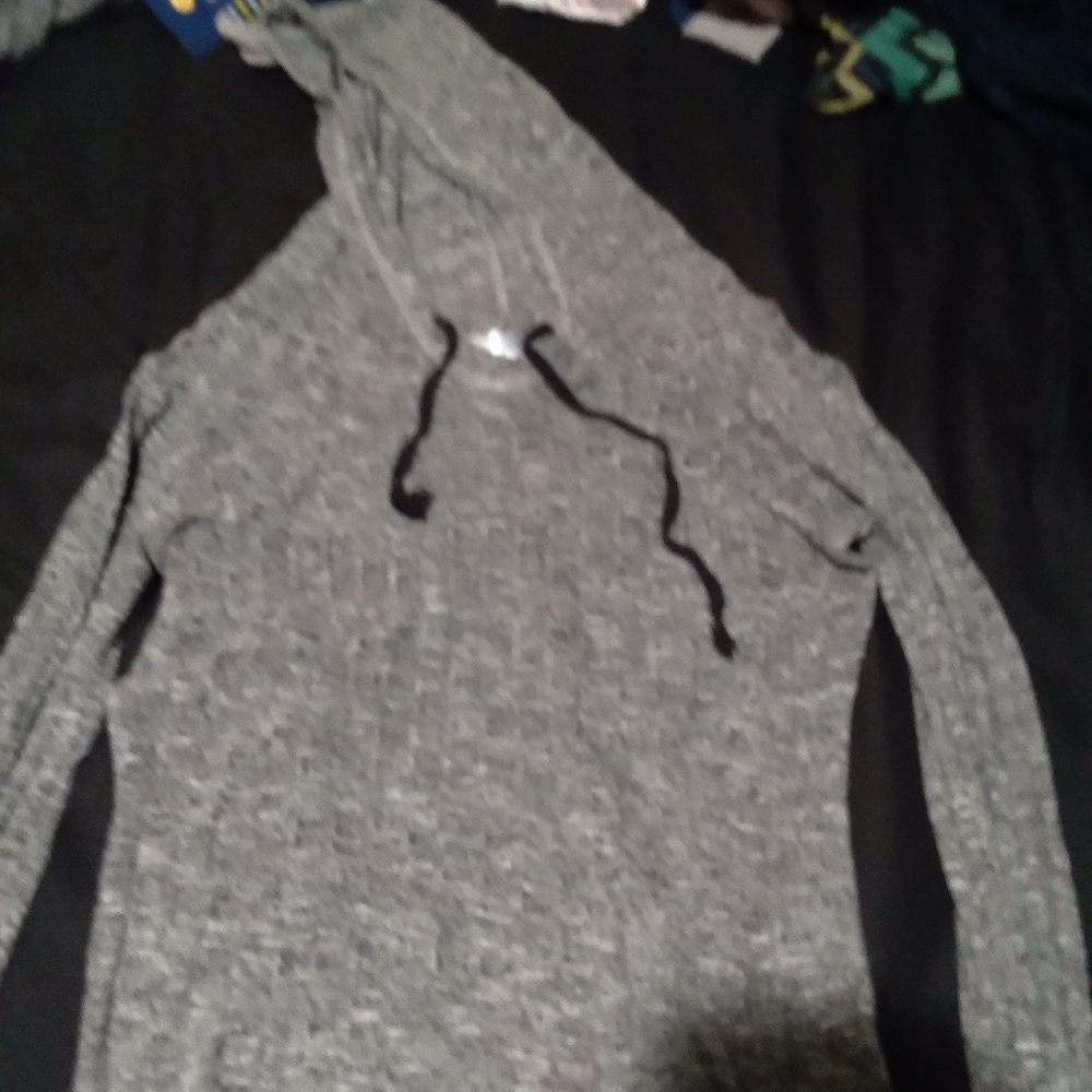 Gray hoodie